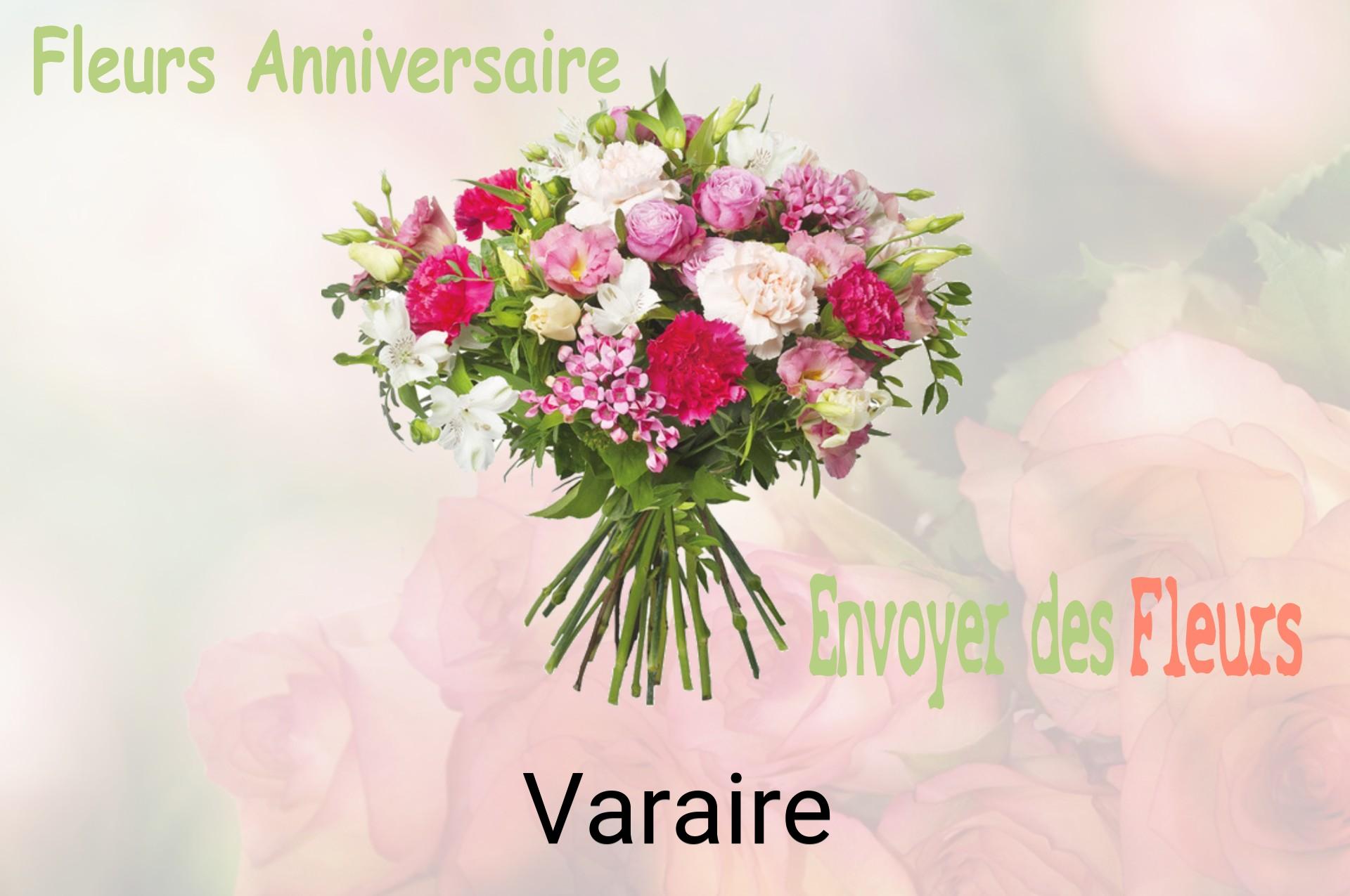 Bouquet de fleurs d’anniversaire livré à Varaire